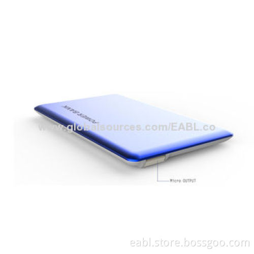 Mobile Power, 1400mAh/A Grade Li-polymer Battery, OEM/ODM, Gift